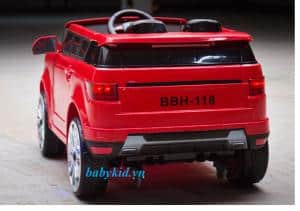 Xe ô tô điện trẻ em BBH-118 đỏ1